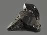 Морион (чёрный кварц), сросток кристаллов 21,4х14,9х14,6 см, 13304, фото 2