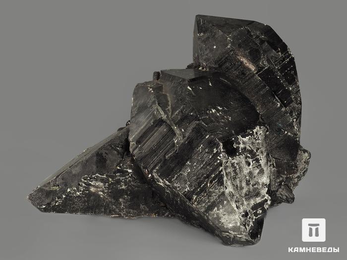 Морион (чёрный кварц), сросток кристаллов 21,4х14,9х14,6 см, 13304, фото 3