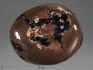 Флюорит в песчанике, полированная галька 6,3х5,1х4,3 см, 13174, фото 1