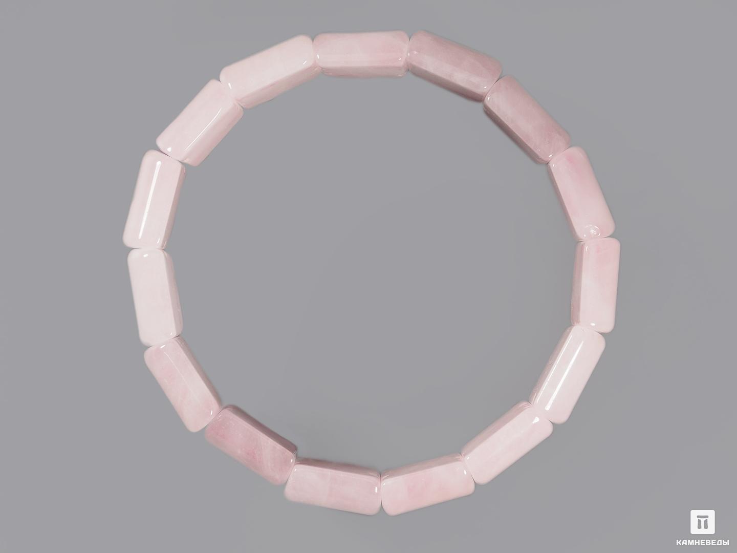 Браслет из розового кварца, 3823, фото 2