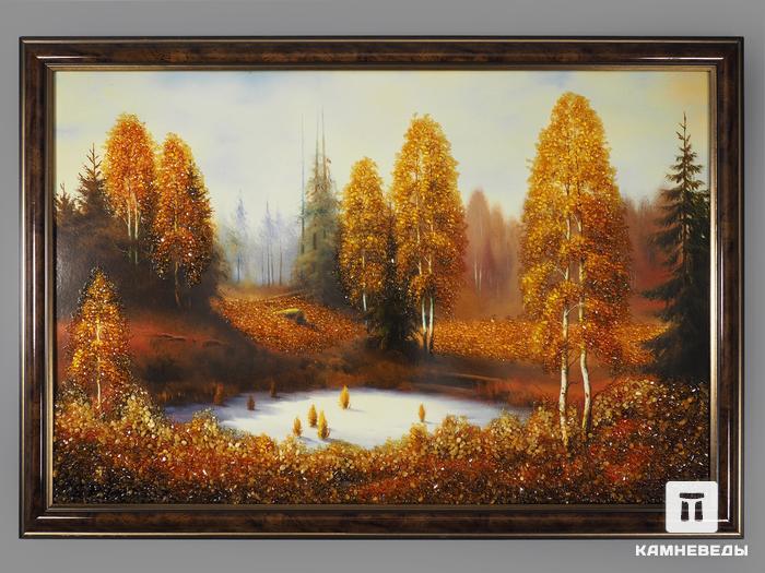 Картина с янтарём «Лес», 13520, фото 1