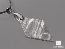 Кулон метеорит Сеймчан, 3,4х2х0,2 см