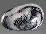 Сирингит в кальците, полированная галька 9,4х5,8х3,5 см, 9443, фото 2