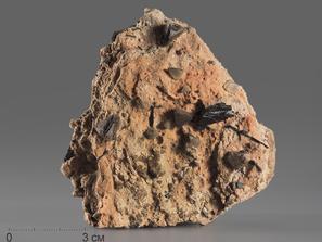 Зуниит, Гематит. Зуниит с гематитом, 8,1х7,9х3,5 см