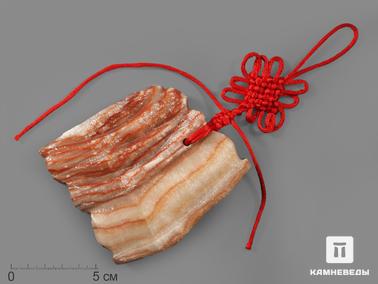 Оникс мраморный. Оникс мраморный, 9,4х8,6х2 см