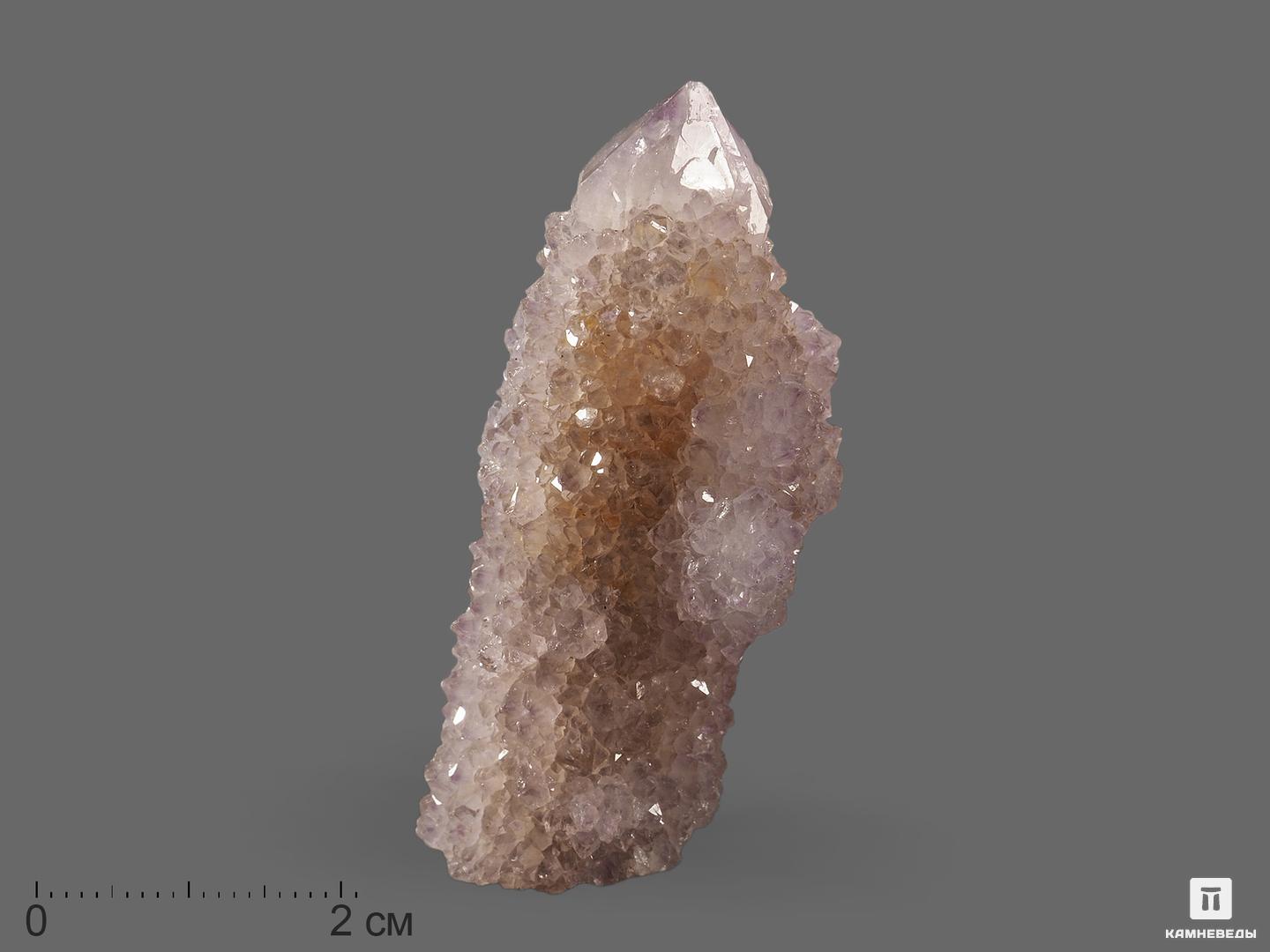 Аметист кактусовидный, кристалл 4,8х1,8 см, 13765, фото 1