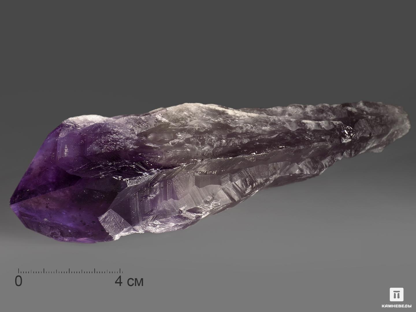 Аметист (аметрин), кристалл 20,5х4,2х3,9 см, 13775, фото 1