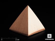 Пирамида из самородной меди, 3,7х3,7х3,7 см