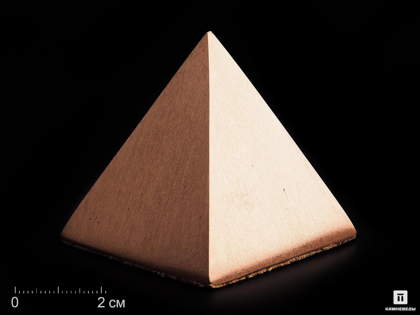 Пирамида из самородной меди, 5х5х5 см, 14068, фото 1