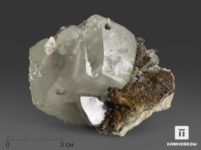 Кальцит, сросток кристаллов 8,6х7х3,3 см, 12498, фото 1