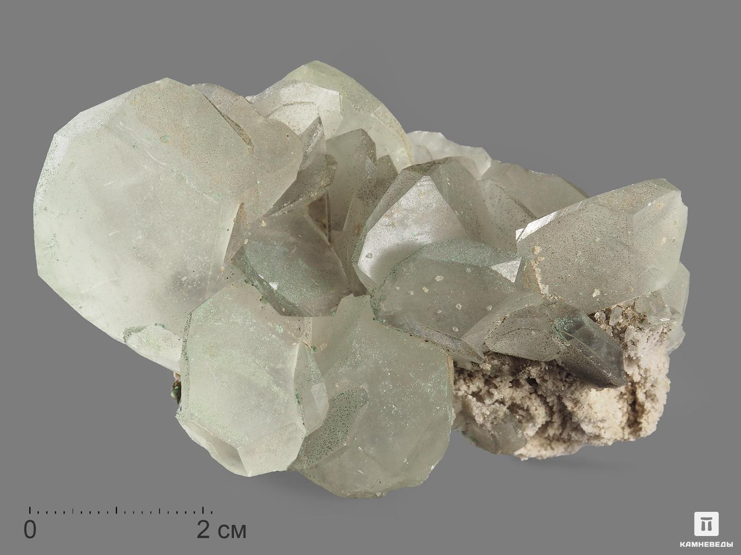 Кальцит, сросток кристаллов 7,9х5,2х4,7 см тайна ледяных кристаллов от арктики до антарктики