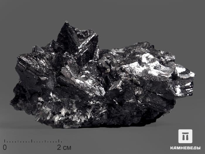 Сфалерит (марматит) с кварцем, 6,5х4,5х4 см, 12696, фото 1