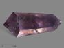 Аметист в форме двухголового кристалла, 6,5-8,5 см (55-60 г), 12900, фото 1
