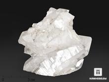 Горный хрусталь (кварц), сросток кристаллов 9,5х7,8х6 см