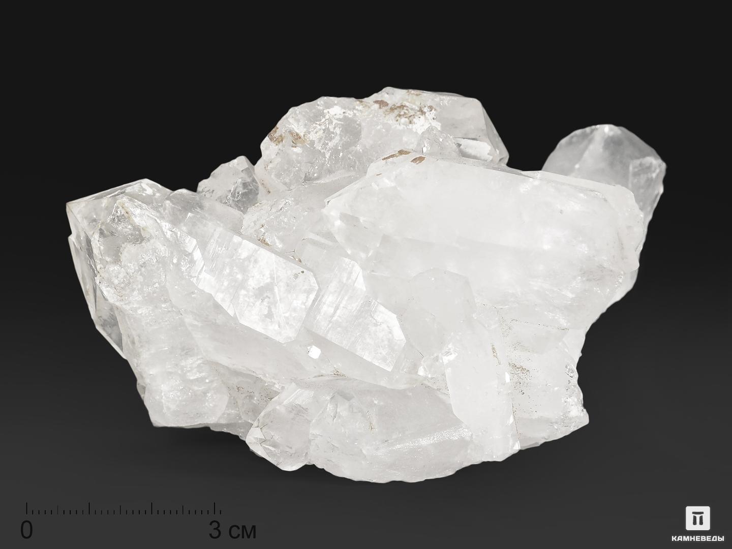 Горный хрусталь (кварц), сросток кристаллов 11,7х7,2х7 см, 13697, фото 1