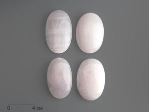 Манганокальцит. Манганокальцит, полированная галька 6,5-7 см