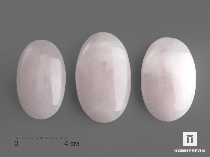 Манганокальцит, полированная галька 7-8 см, 14138, фото 1