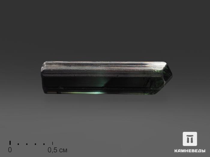 Турмалин (верделит), кристалл 1,6х0,4х0,3 см, 9846, фото 1