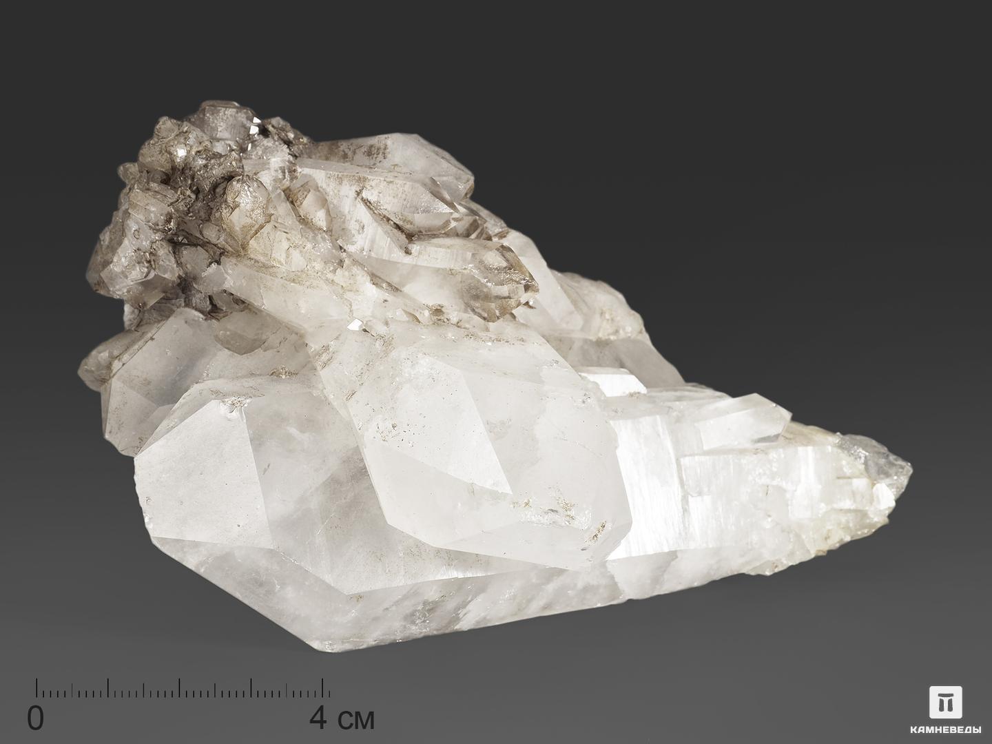 Горный хрусталь (кварц), сросток кристаллов 16,8х11,2х6,6 см molecularisbeauty эликсир горный хрусталь база с гиалуроном 50