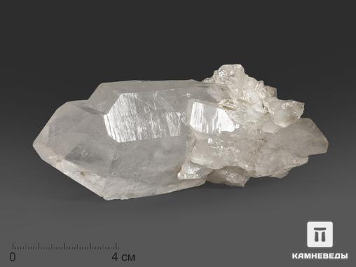 Горный хрусталь (кварц), сросток кристаллов 12,6х4,8х3 см, 13710, фото 1