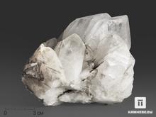 Горный хрусталь (кварц), сросток кристаллов 12,5х10,7х5,2 см