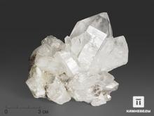 Горный хрусталь (кварц), сросток кристаллов 11,7х9х3,6 см