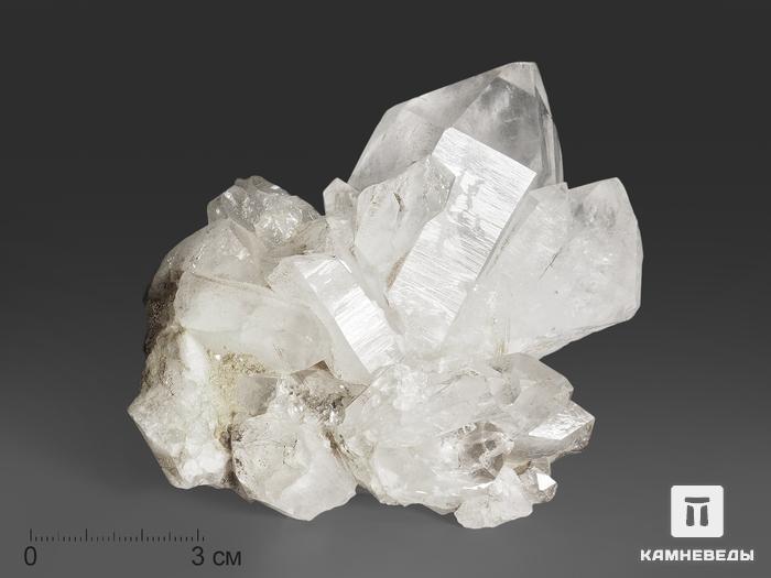 Горный хрусталь (кварц), сросток кристаллов 11,7х9х3,6 см, 13711, фото 1