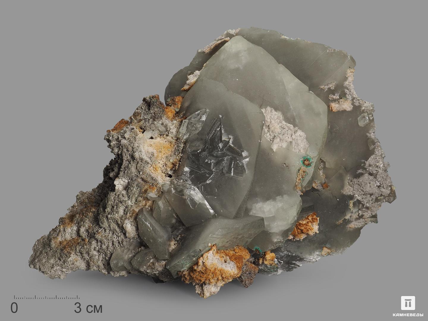 Кальцит, сросток кристаллов 19х13х12 см исландский шпат кальцит 5 5х5 см 200 240 г