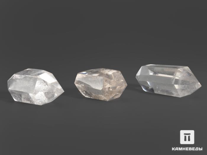 Горный хрусталь (кварц) в форме двухголового кристалла, 4-5 см (10-15 г), 14385, фото 2