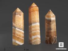 Оникс мраморный в форме кристалла, 7-8,5 см (65-70 г)