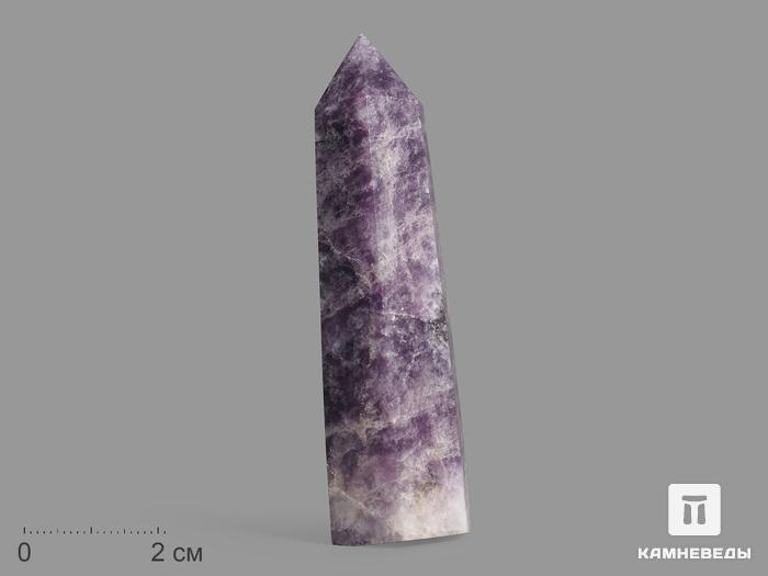 Лепидолит в форме кристалла, 7-8 см (50-60 г), 14398, фото 1