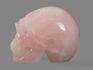 Череп из розового кварца, 5х3,8х3,2 см, 14421, фото 3