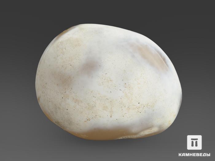Халцедон «змеиная кожа», полированная галька 7 см (160-180 г), 14455, фото 2