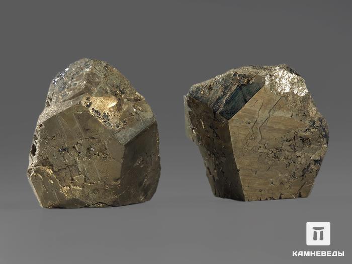 Пирит с гематитом, кристалл 5,2х4,2х2,7 см, 14307, фото 2
