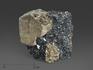 Пирит в гематите, кристалл 4,2х3,7х3,6 см, 14308, фото 1
