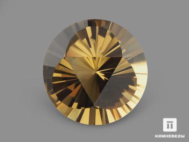 Цитрин. Цитрин, огранка 17х17х11 мм (15,2 ct)