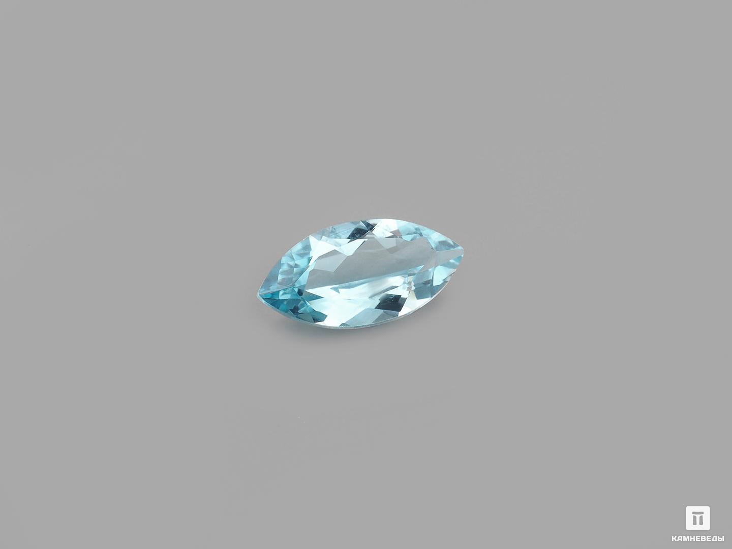 Топаз голубой, огранка 16х8х5 мм (4,4 ct) кулон из серебра balex jewellery 3405937207 топаз топаз