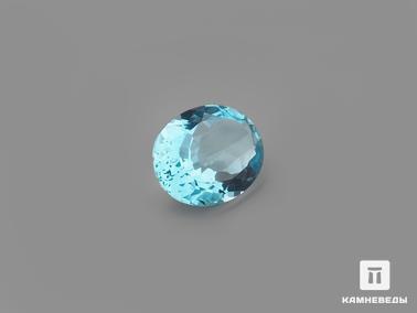 Топаз. Топаз голубой, огранка 16х12х7,5 мм (11,1 ct)