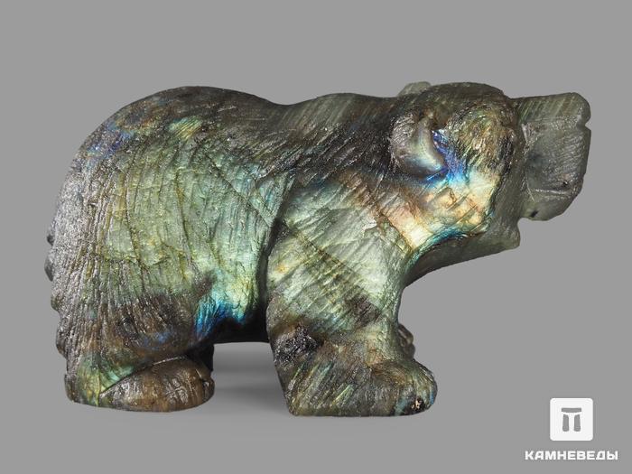 Медведь из лабрадора, 5,3х3х2,6 см, 12240, фото 2