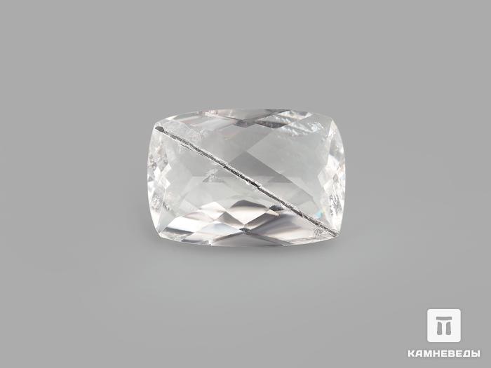 Волосатик (шерл в горном хрустале), огранка 21х14,5х8 мм (16,85 ct), 10795, фото 2