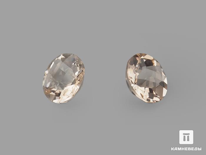 Топаз коньячный, огранка 8х5 мм (2,05 ct), 10887, фото 3