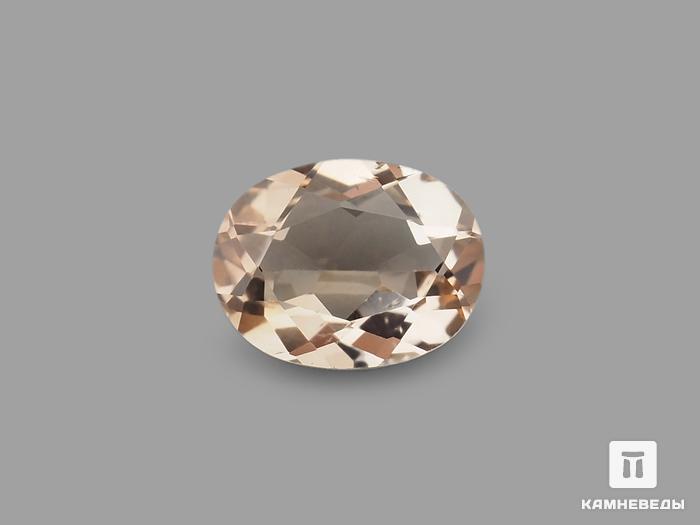 Топаз коньячный, огранка 9х7х4 мм (2 ct), 12284, фото 1