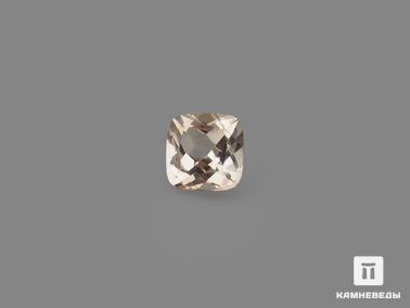 Топаз. Топаз коньячный, огранка 9х9х6 мм (4,35 ct)