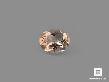 Топаз. Топаз коньячный, огранка 9х7х4,5 мм (2,35 ct)