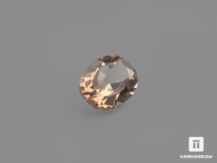 Топаз коньячный, огранка 9х7х4,5 мм (2,35 ct), 12283, фото 2