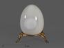 Яйцо из кахолонга (белого опала), 6,1х4,6 см, 14495, фото 1