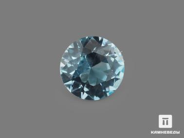 Топаз. Топаз голубой, огранка 7х4 мм (1,6 ct)