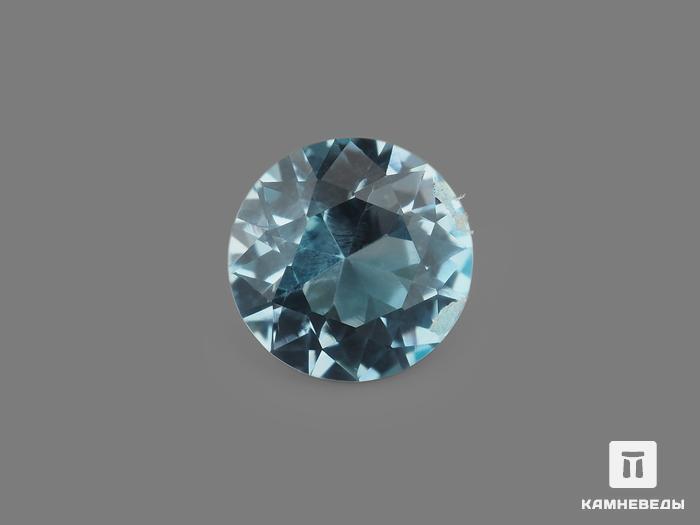 Топаз голубой, огранка 7х4 мм (1,6 ct), 12637, фото 1