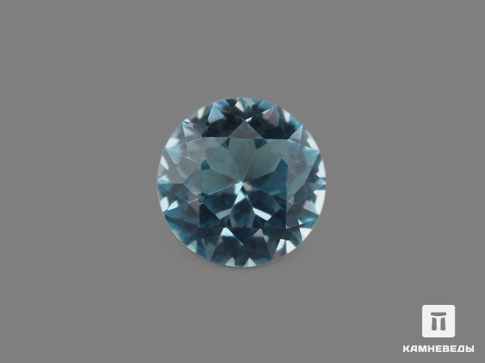 Топаз голубой, огранка 9х6 мм (3,2 ct), 12640, фото 1