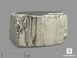 Пирит, кубический кристалл 2,5х2 см